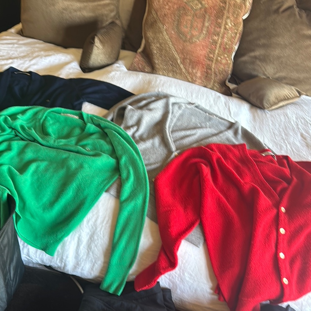 Christian Dior Vintage Colorful Cardigan Bundle